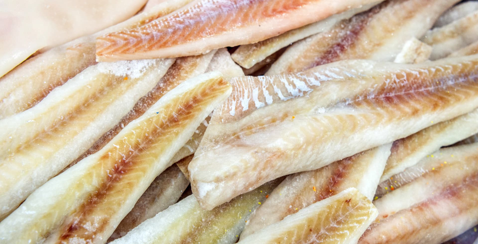 Filetes de bacalao congelado